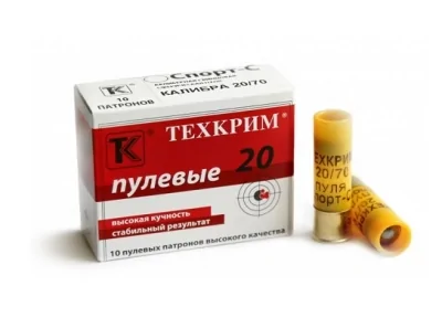 Патрон 20/70 Техкрим пуля Спорт-С